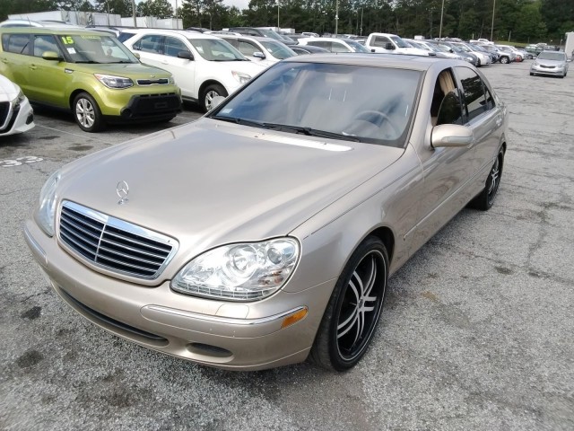 BUY MERCEDES-BENZ S-CLASS 2002 4DR SDN 4.3L, Auction Streaming