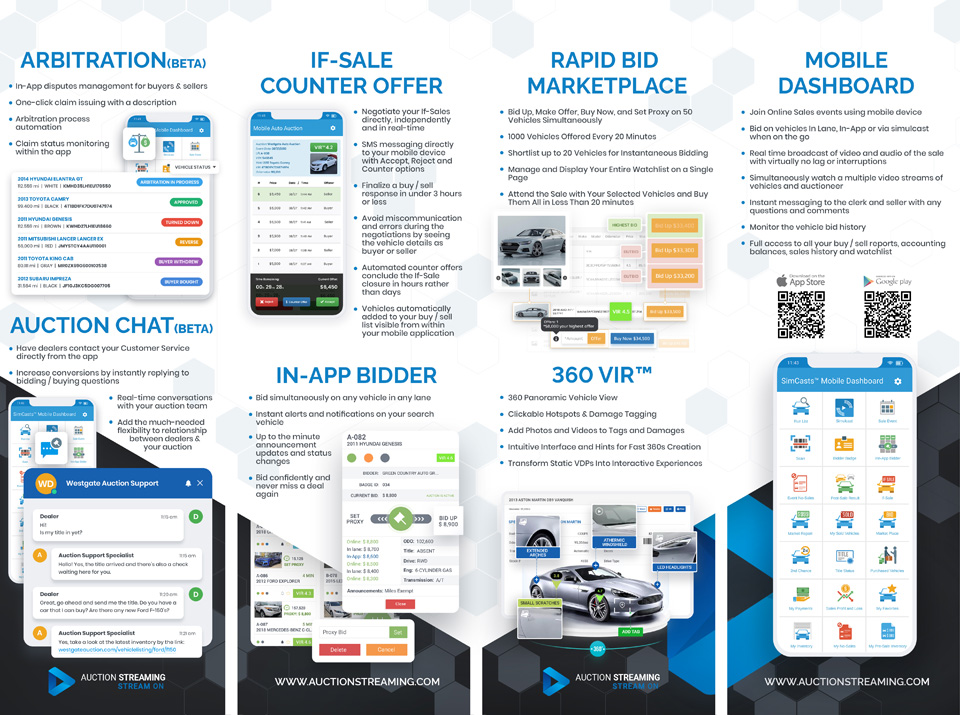 virtual booth counter top flyer