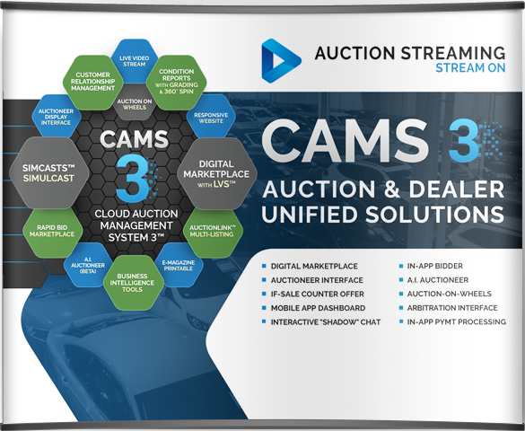 cams 3 auction and dealer unified solutions
