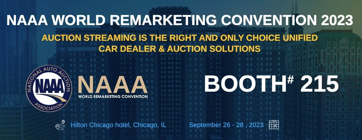 Auction Streaming at NAAA Convention 2023