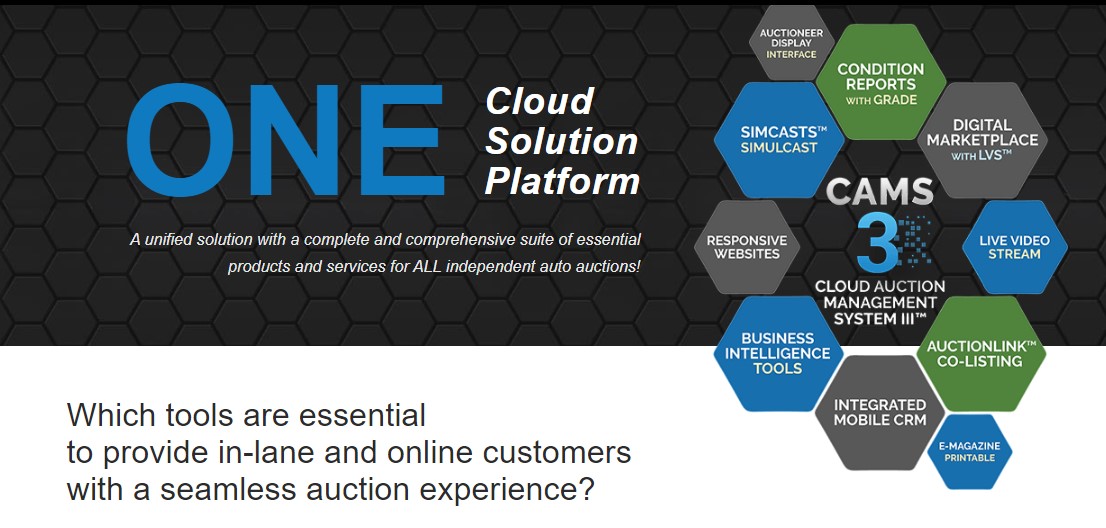 Auction streaming one cloud solution platform