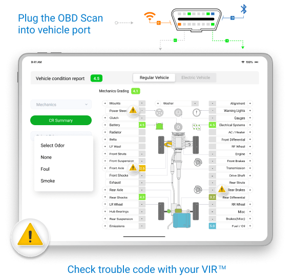 Vehicle Inspection Report Technology